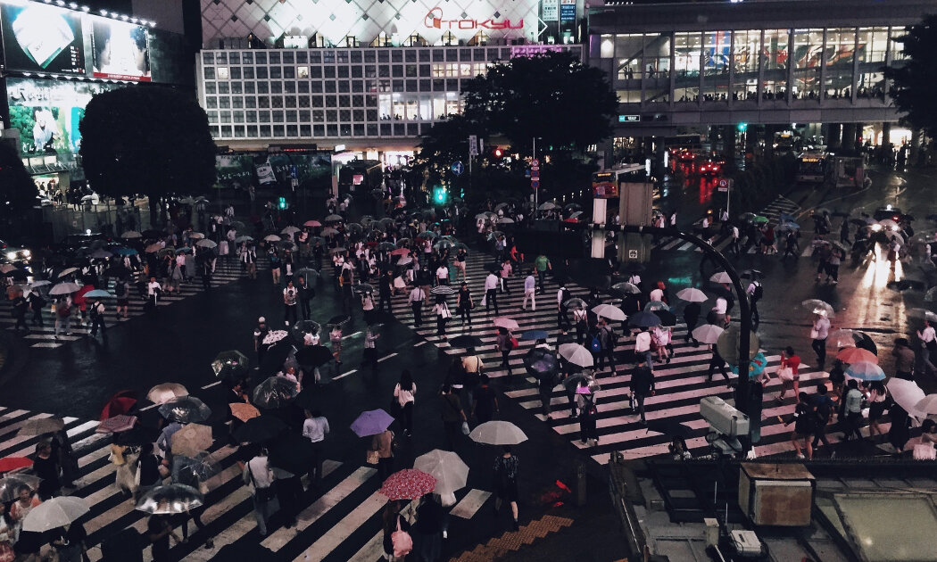 Japan Photo Diary Shibuya Crossing Kreuzung
