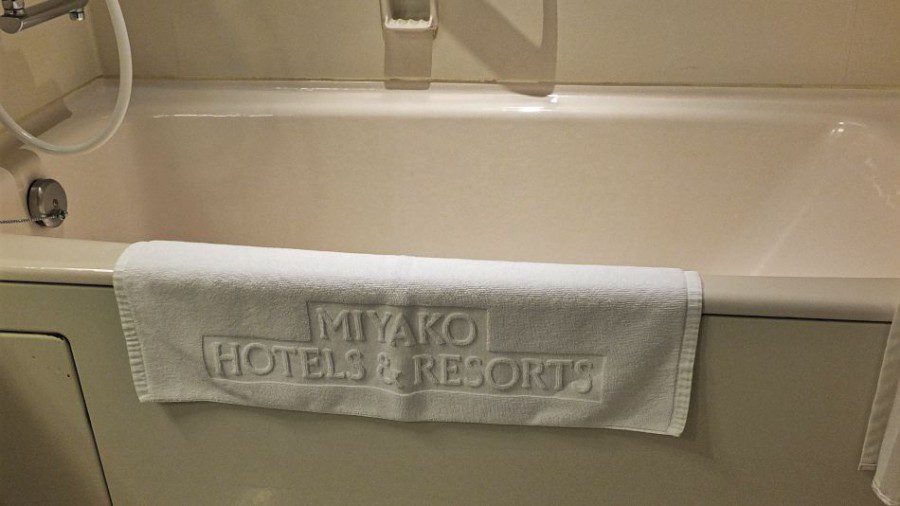 Review Sheraton Miyako Osaka Kategorie Premiumzimmer mit Club Zugang Badewanne