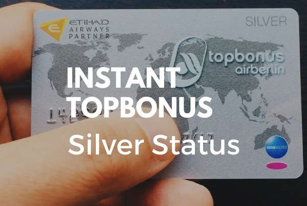 Instant Topbonus Silver Status (Oneworld Ruby) Vorschau