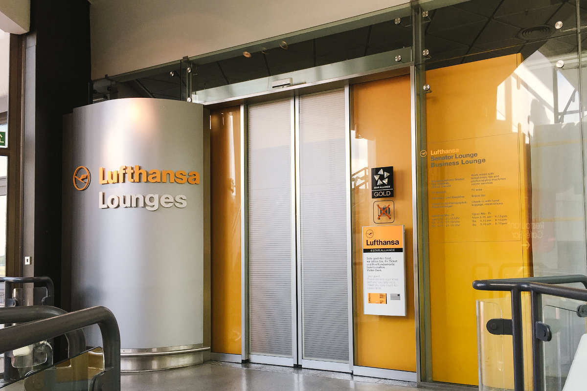 Eingang und Öffnungszeiten Lufthansa Lounges Berlin Tegel (TXL)