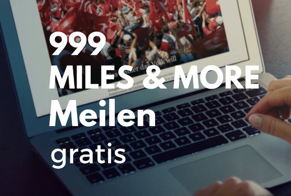 999 Miles&More Meilen FAZ digital Abo Vorschau