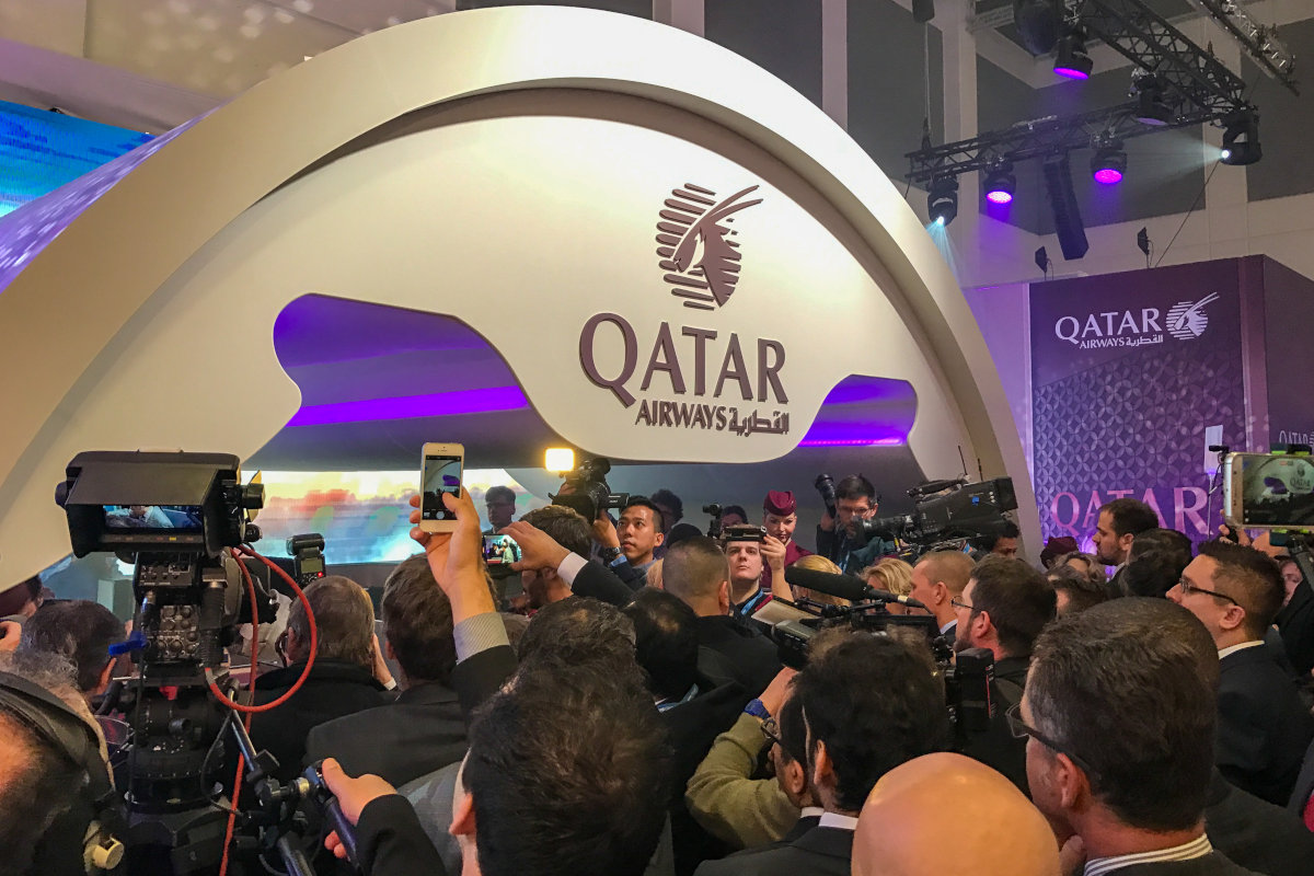 Qatar Airways Qsuite Präsentation ITB Berlin 2017