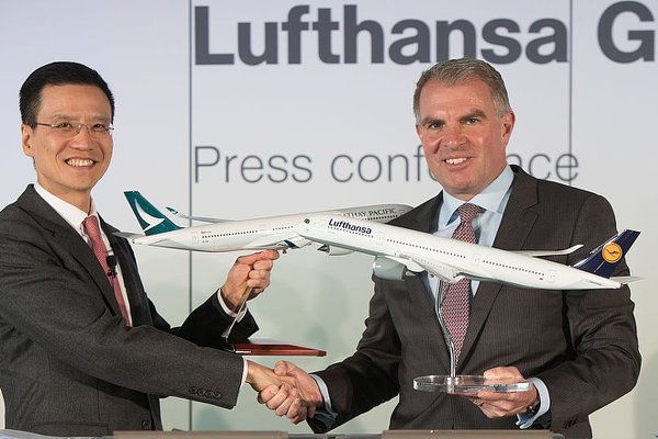 Partnerschaft Lufthansa Cathay Pacific Vorschau