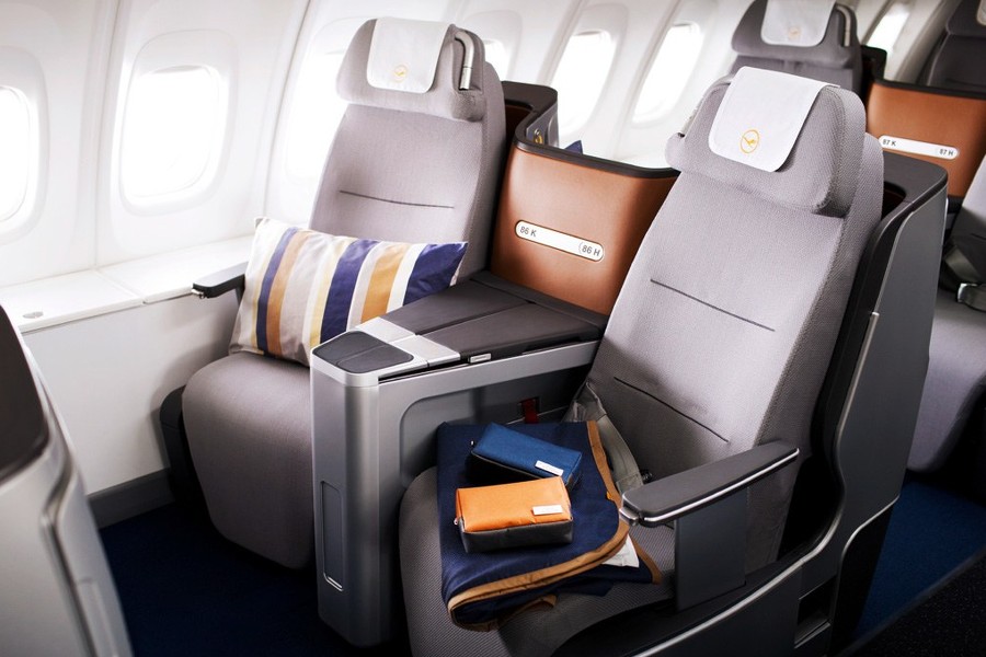 Lufthansa Business Class Miles & More Prämienmeilen Zeitungsabos
