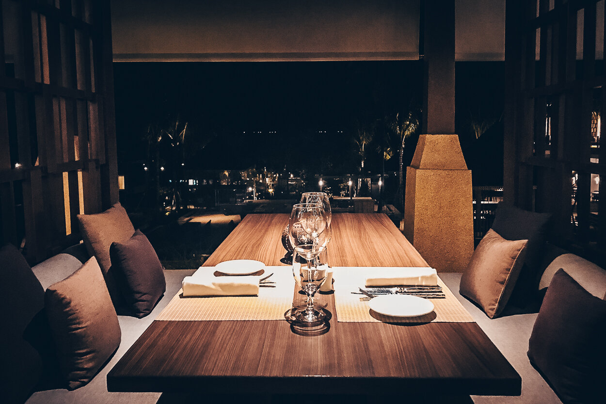 Review The Ritz-Carlton Koh Samui Restaurant Dinner