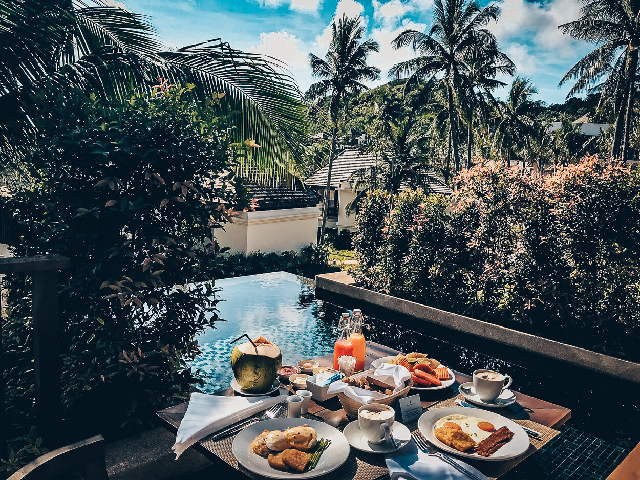 Review The Ritz-Carlton Koh Samui Breakfast