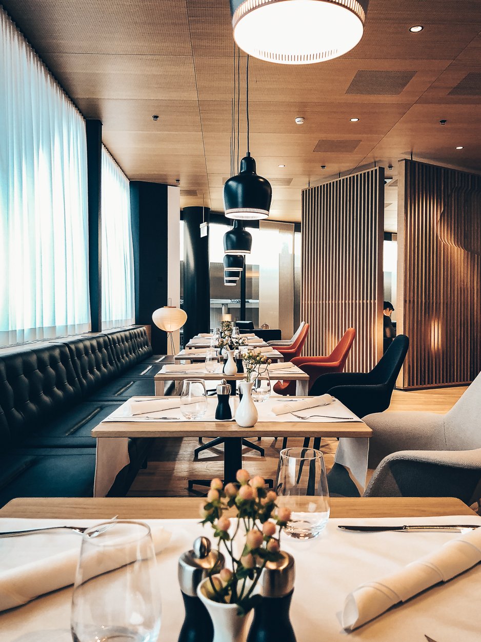 Pre-Opening Neue Swiss First Class Lounge Zürich A - Restaurant