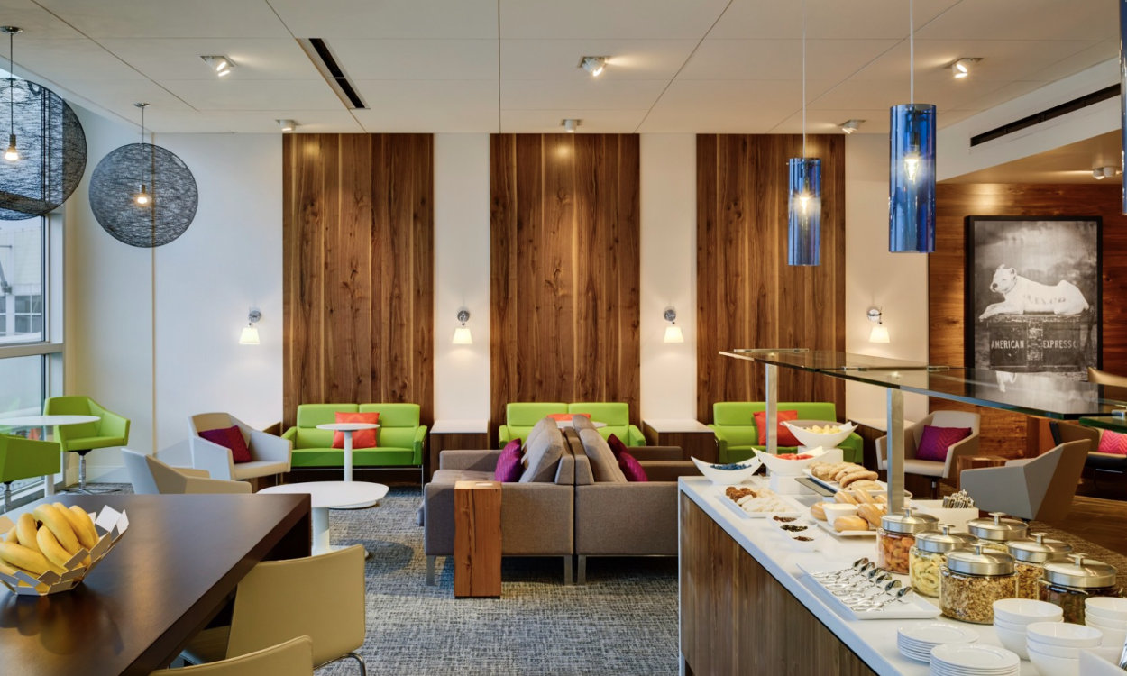 American Express Platinum Lounge Zugang Seattle Centurion Lounge