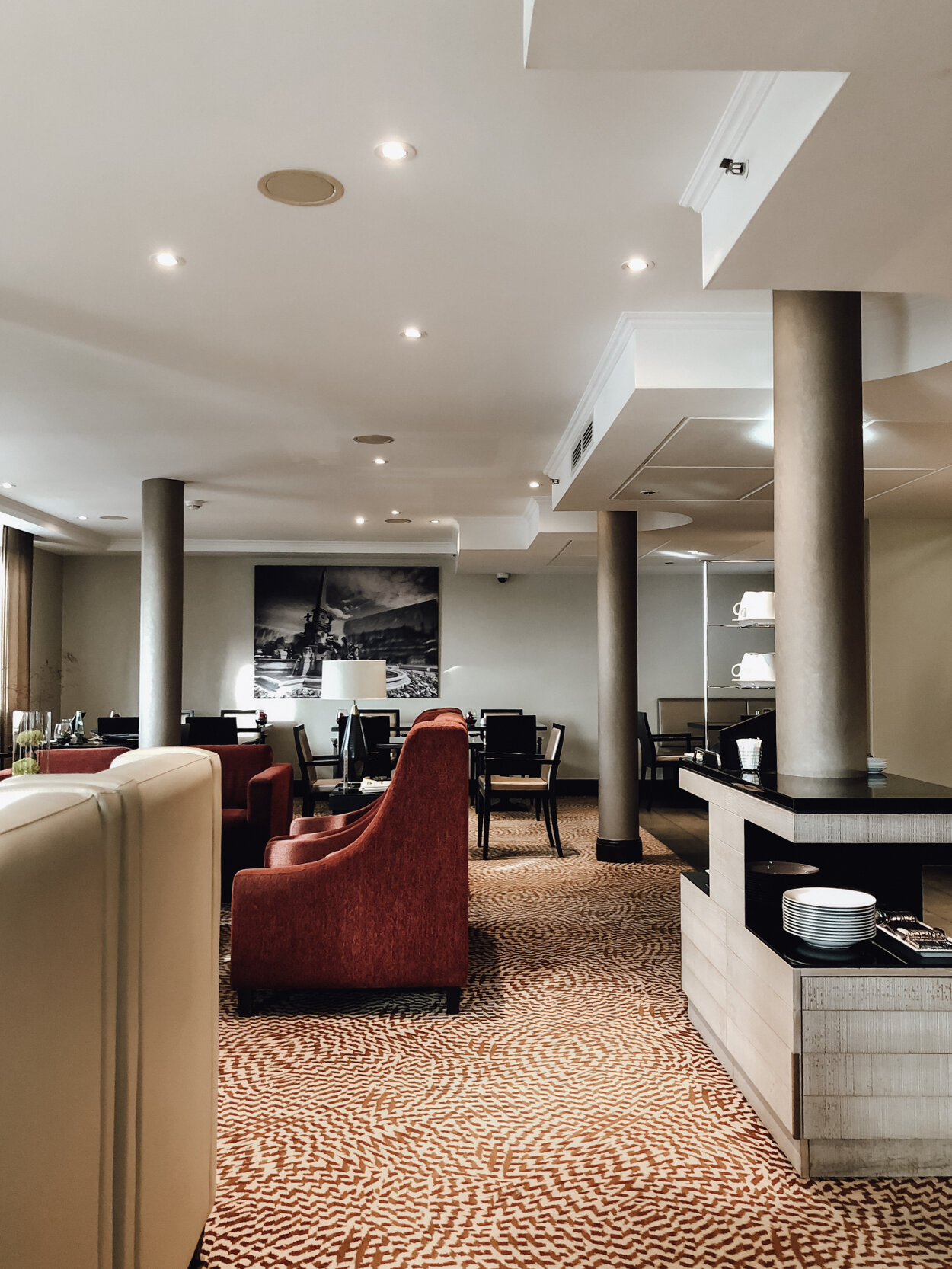 Review Marriott Leipzig Hotel Club Lounge