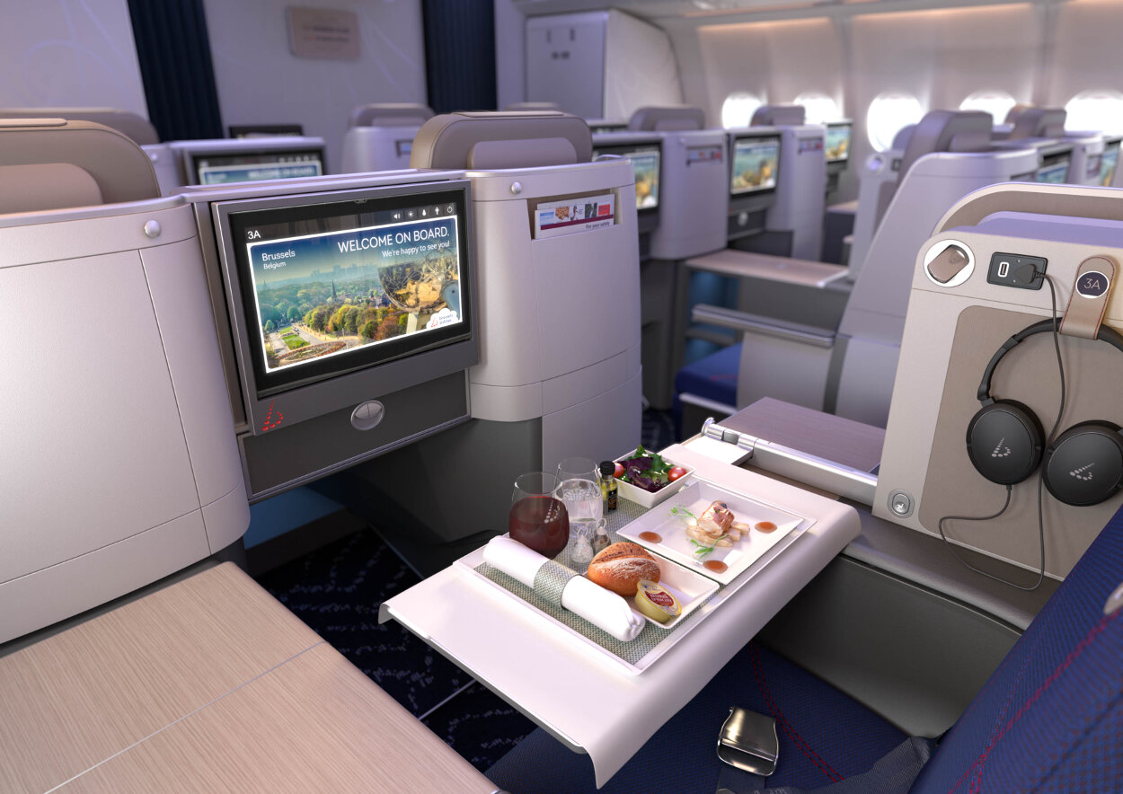 Brussels Airlines neue Business Class Airbus A330