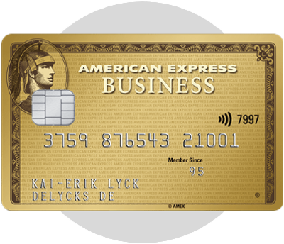 Business Kreditkarten zum Meilen sammeln American Express Business Gold Card