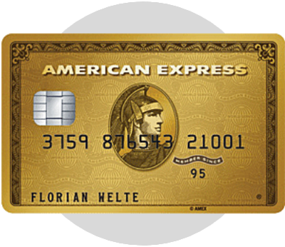  Die besten Kreditkarten zum Meilen sammeln - American Express Gold Card