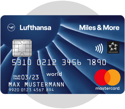 die besten Kreditkarten für Vielflieger Miles & More Kreditkarte Blue