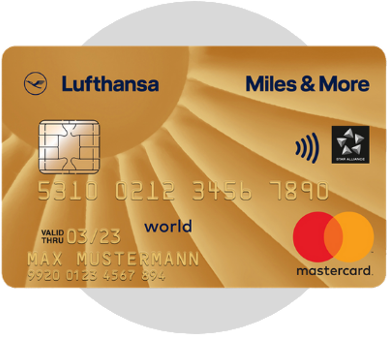 die besten Kreditkarten für Vielflieger Miles & More Credit Card Gold