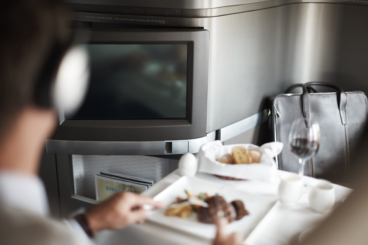 Cathay Pacific First Class mit Miles & More Meilen buchen