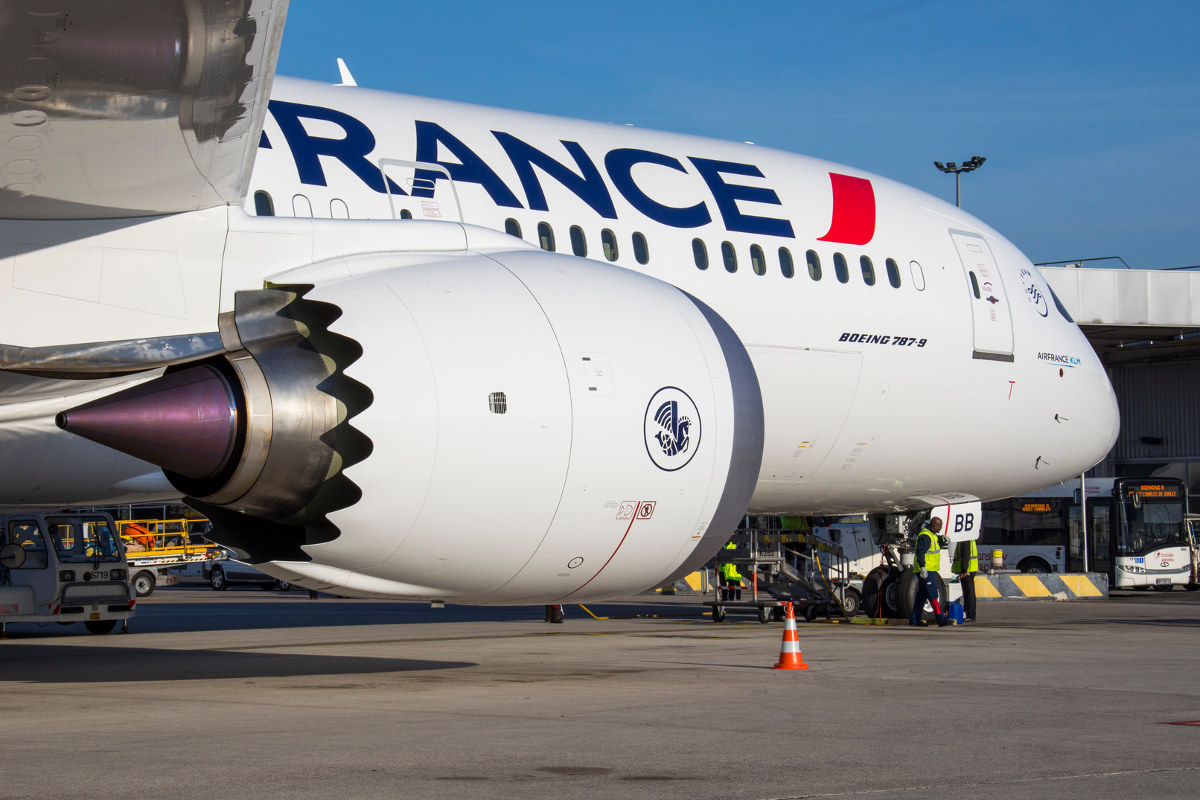 Air France Boeing 787-900 nach Quito Ecuador