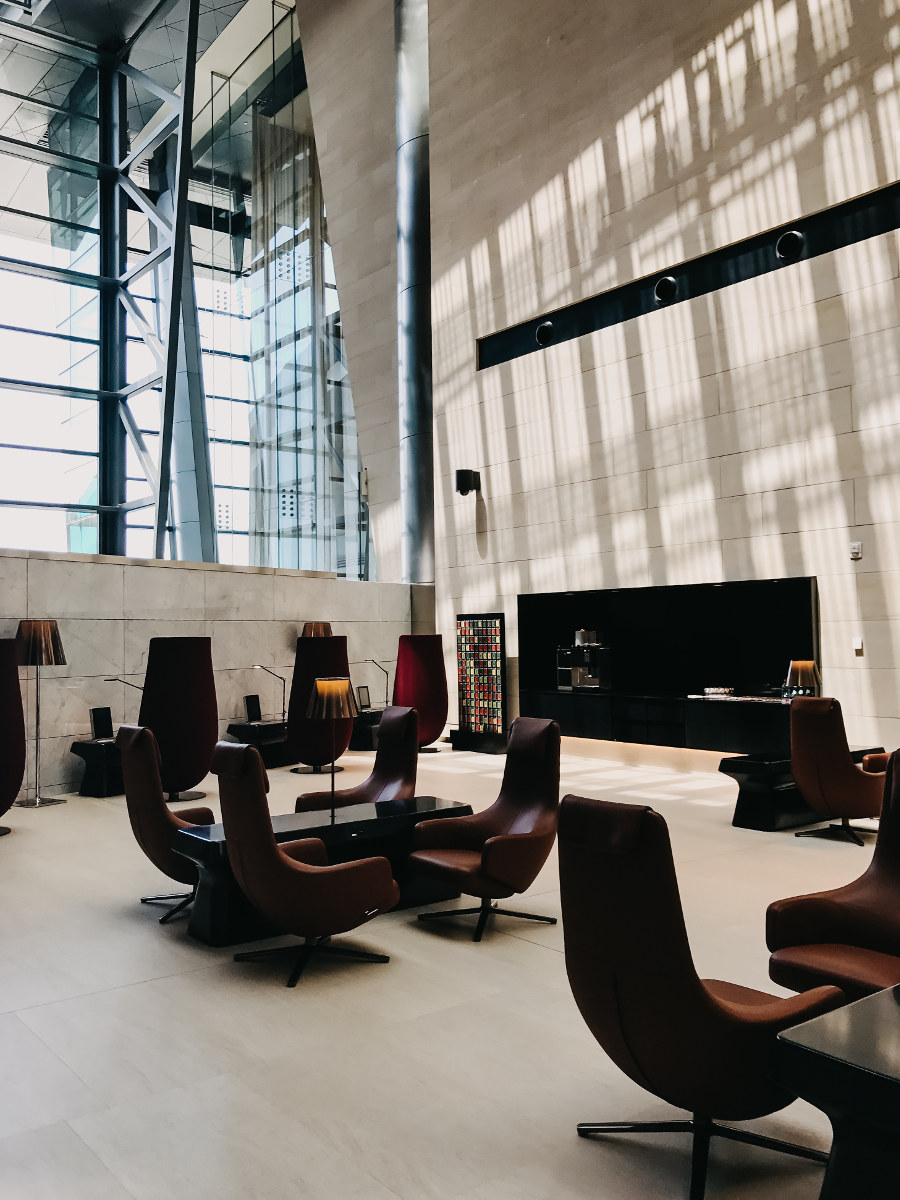 Qatar Airways Al Safwa First Lounge Zugang für Privilege Club Mitglieder