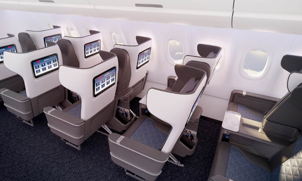 Delta First Class domestic Airbus A321neo