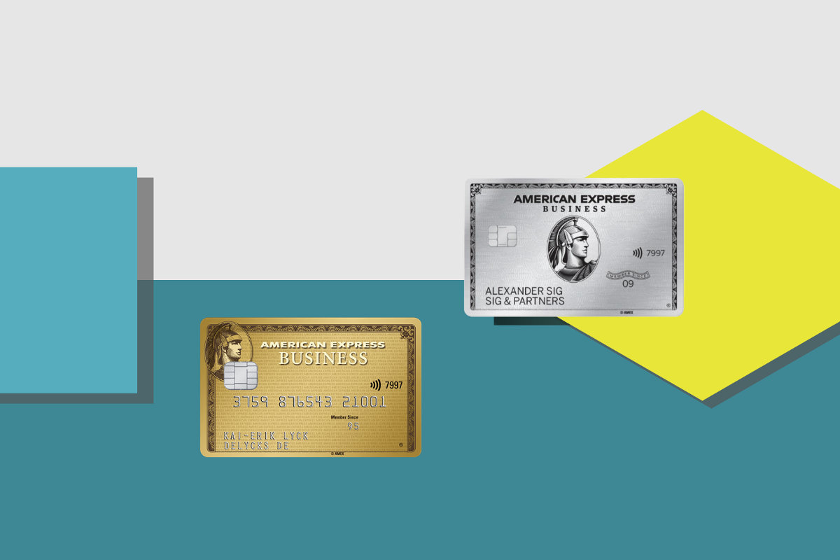 Vergleich Amex Business Platinum Card gegen Amex Business Gold Card