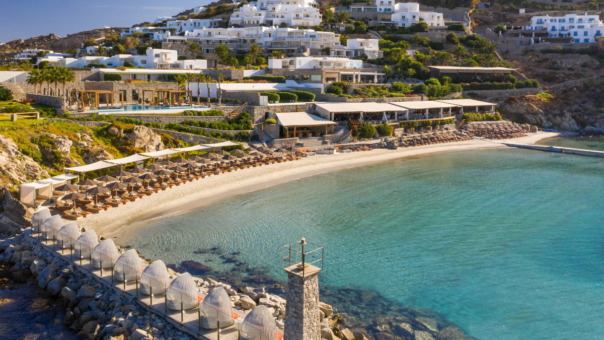 Marriott Points Advance Santa Marina Beach Mykonos, A Luxury Collection Hotel