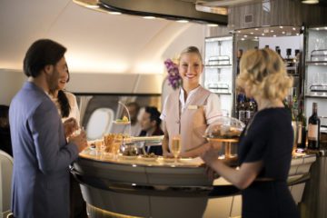 Emirates schließt Bar im A380 und setzte Getränkeservice vor Abflug aus