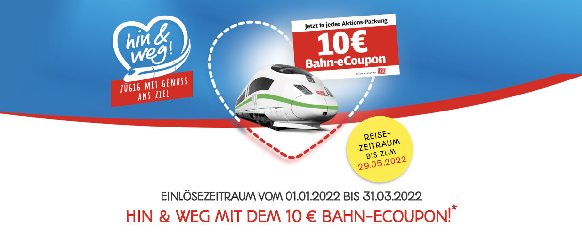 Deutsche Bahn Ferrero Gutschein Promotion