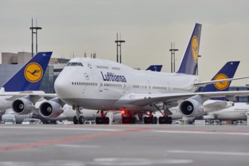 Lufthansa Boeing 747-8i USA Flüge 5G