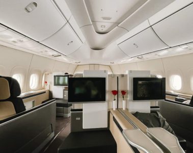 übertragbare Punkte sammeln und für Lufthansa First Class verwenden