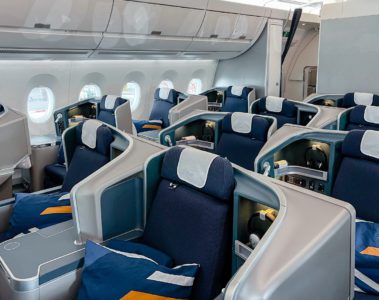 verbesserte Lufthansa Business Class Airbus A350