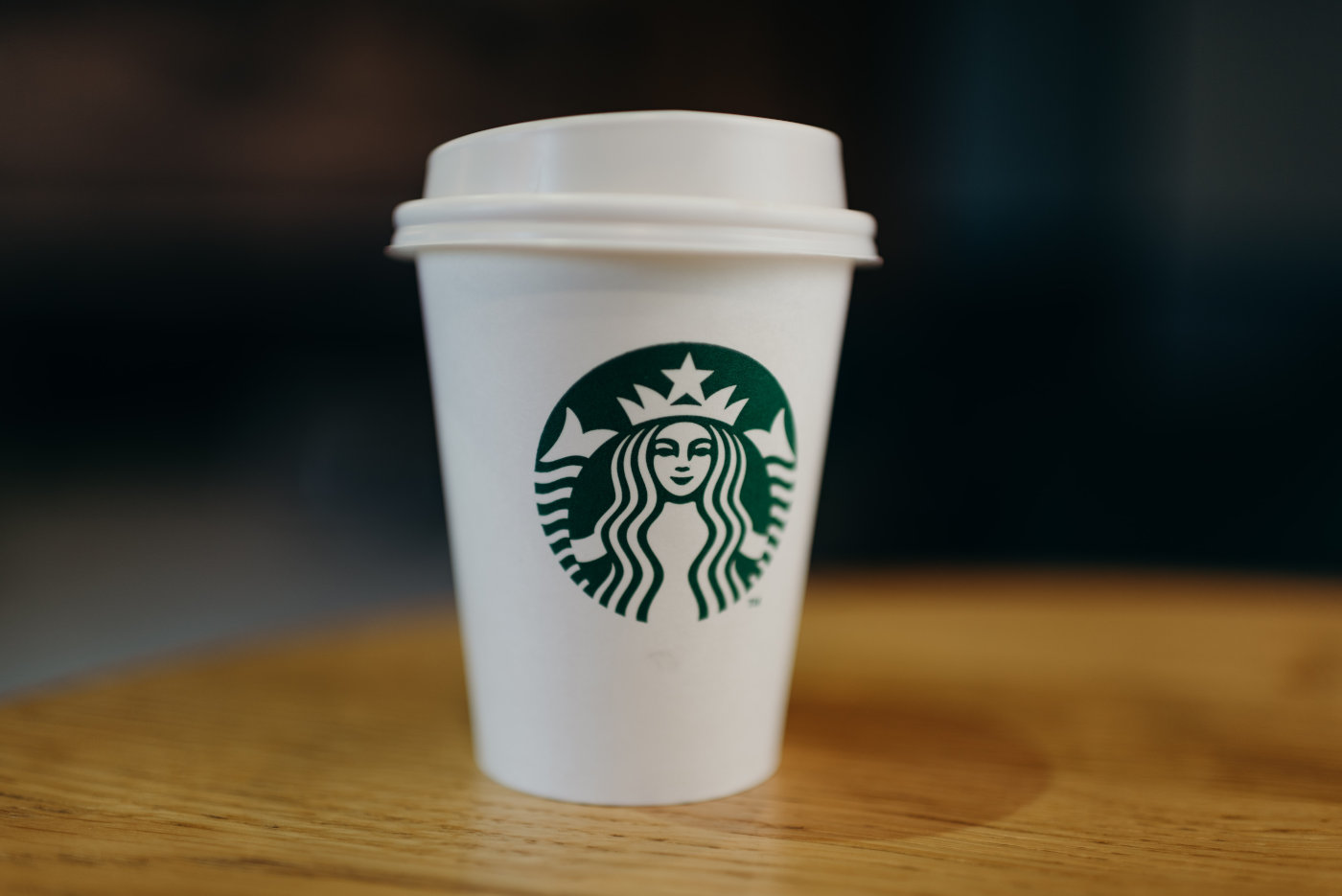 Starbucks Kaffee an Bord von Condor