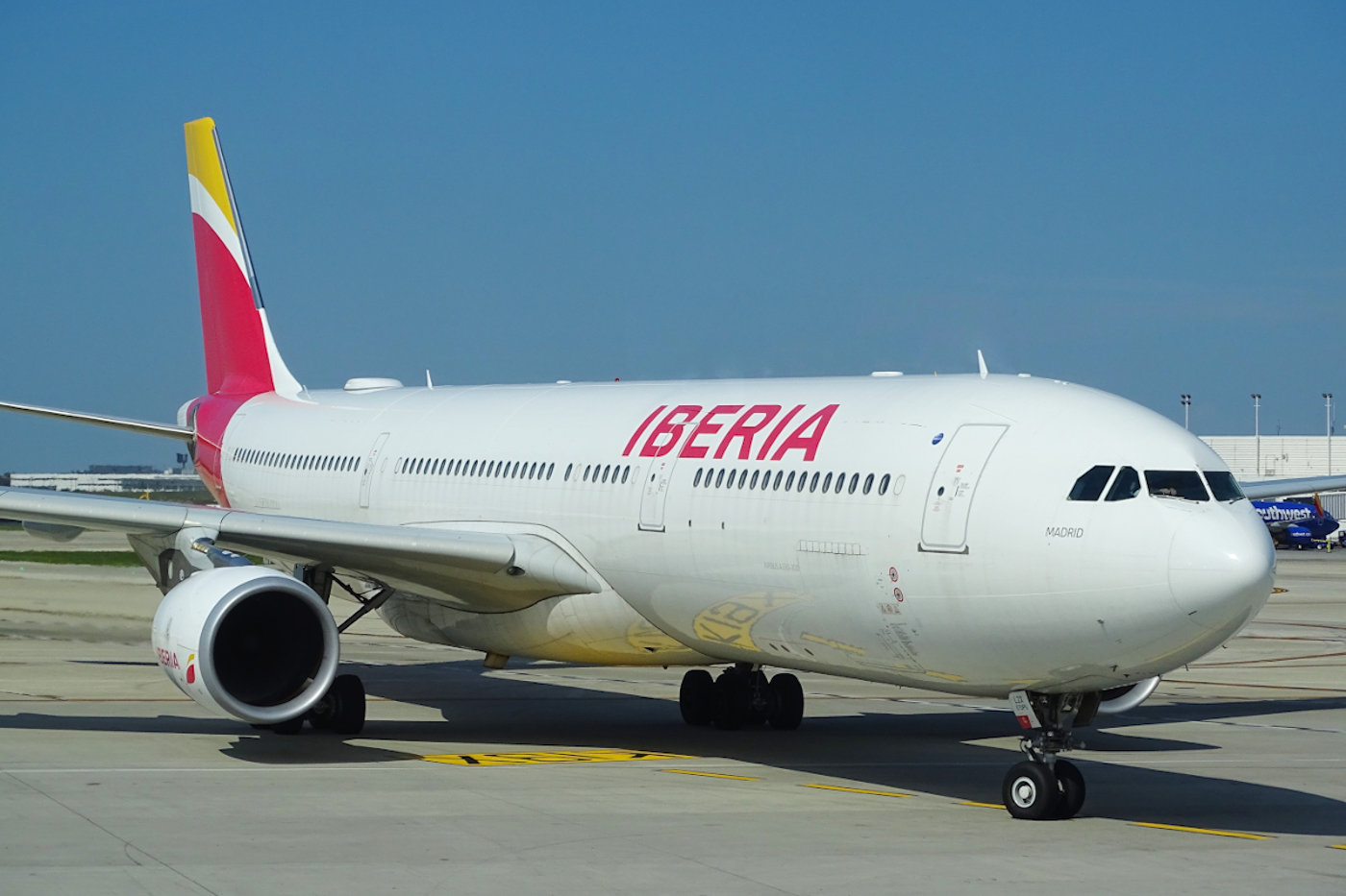 Iberia Airbus A330-300 am Flughafen Chicago O´Hare (ORD)