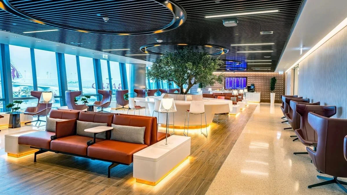 Qatar Airways Lounge für Oneworld Statusinhaber