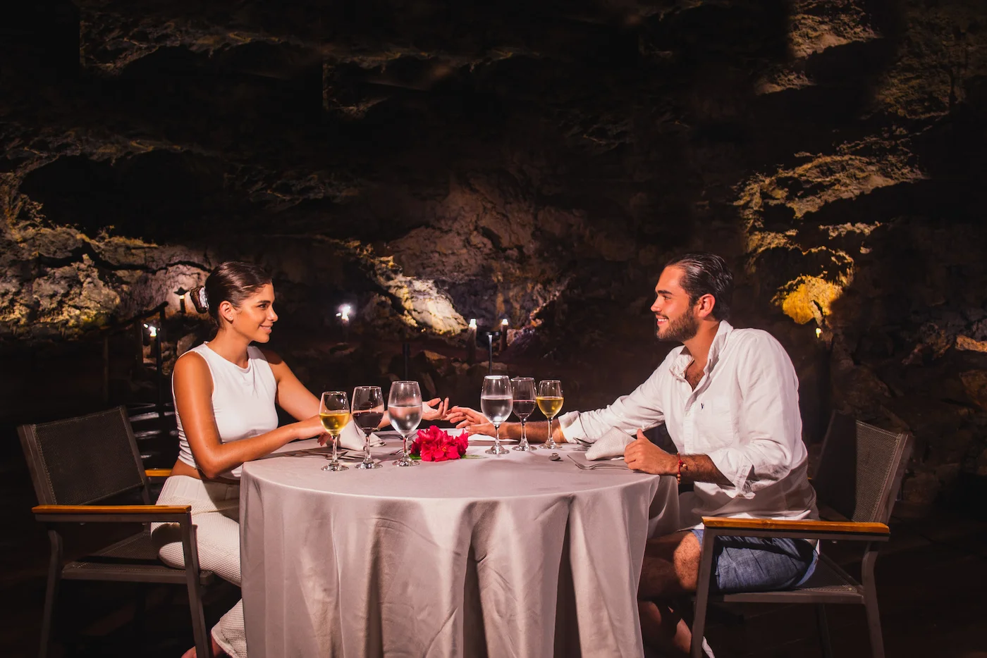 Lavatunnel Dinner Experience Royal Palm Galapagos Curio Collection by Hilton