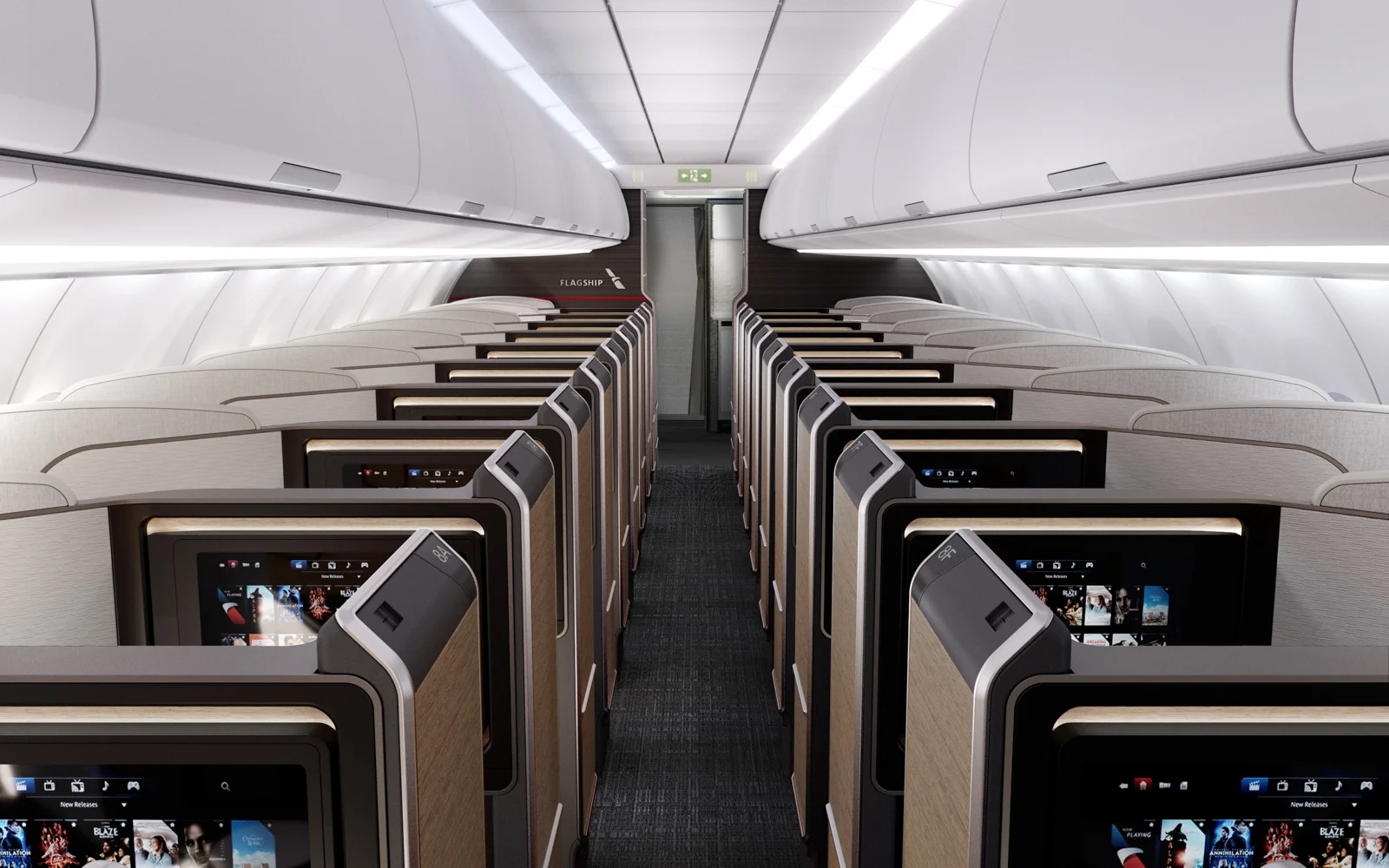 neue American Airlines Business Class Airbus A321-XLR