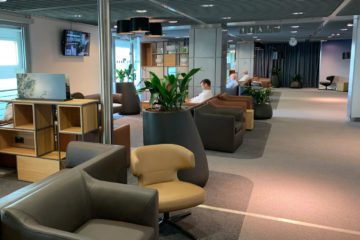 Lufthansa Senator Lounge Düsseldorf nach Renovierung