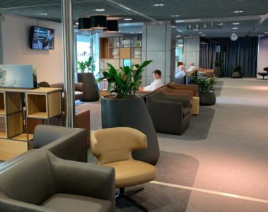 Lufthansa Senator Lounge Düsseldorf nach Renovierung