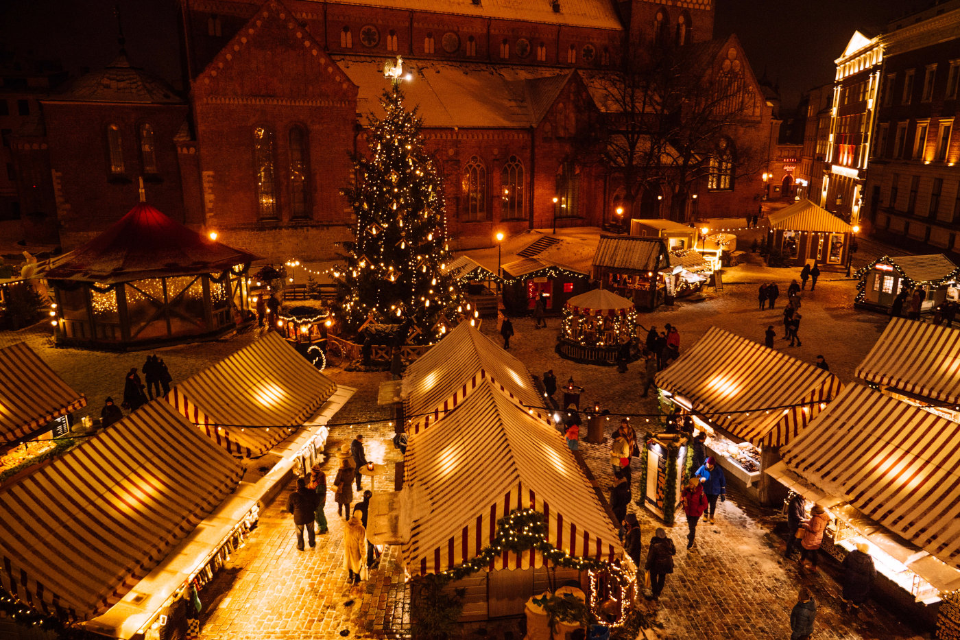 Weihnachtsmarkt in Riga