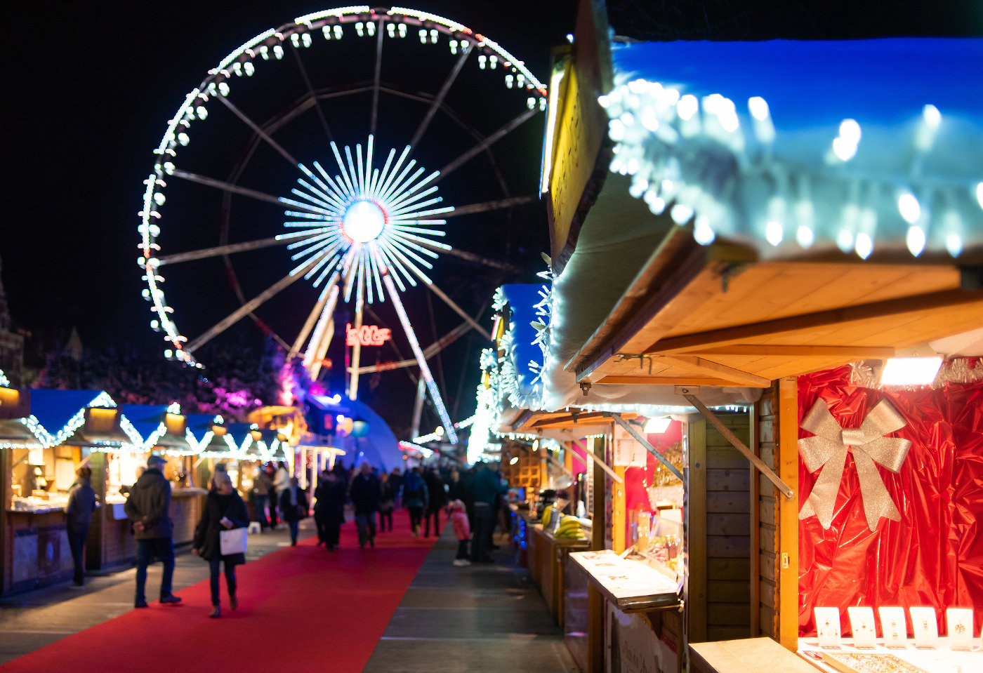 Der Weihnachtsmarkt in Brüssel ist der größte und beeindruckendste Belgiens