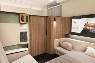 Qantas First Class Airbus A350 Project Sunrise