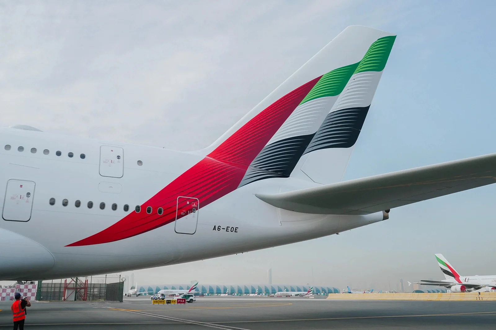 neue Emirates Lackierung 3D-Effekt