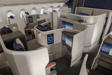 Lufthansa Allegris Business Class Kabine