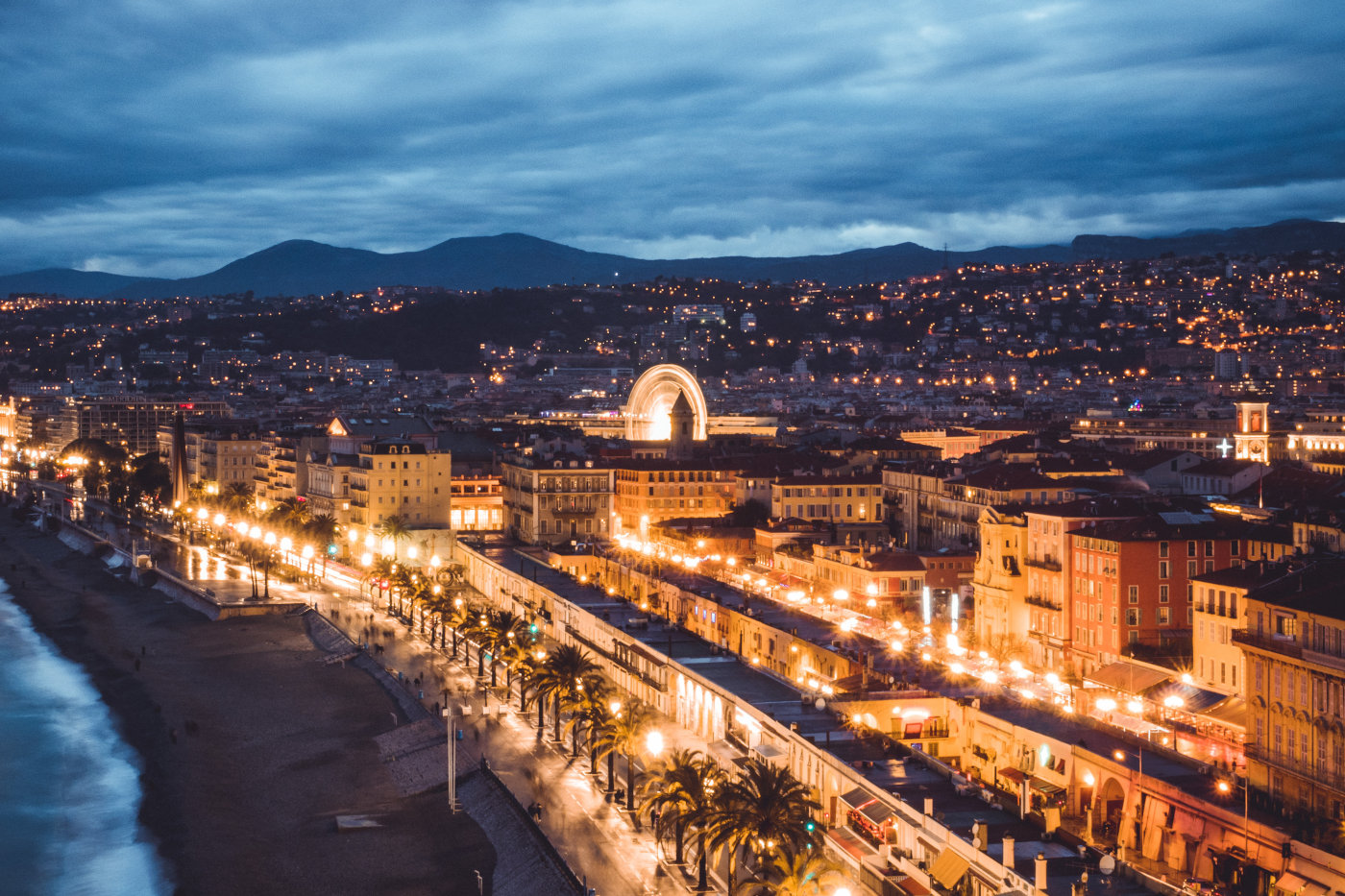 Nizza an der Côte d'Azur gehört im Sommer zu den beliebtesten Reisezielen