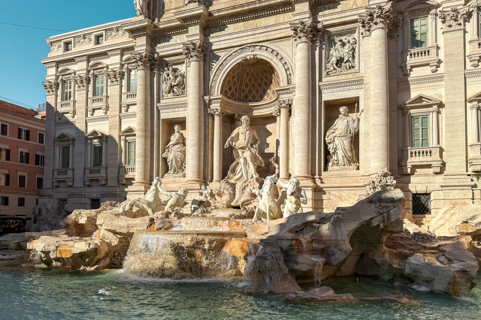 Fontana di Trevi (Trevibrunnen) in Rom